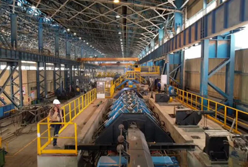 عملیات موفقیت آمیز تست گرم خط تولید کلاف فولاد سرمد ابرکوه