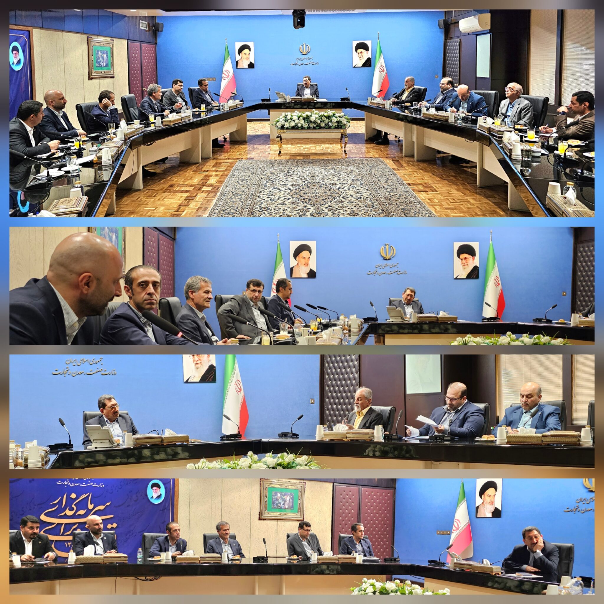 وزیر صمت در جلسه با هیئت مدیره انجمن فولاد: کاهش محدودیت برق صنایع را با جدیت دنبال می‌کنیم